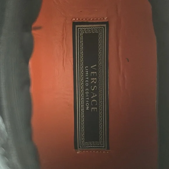 Versace Black and Red Espadrilles Modern Design - Picture 6 of 6